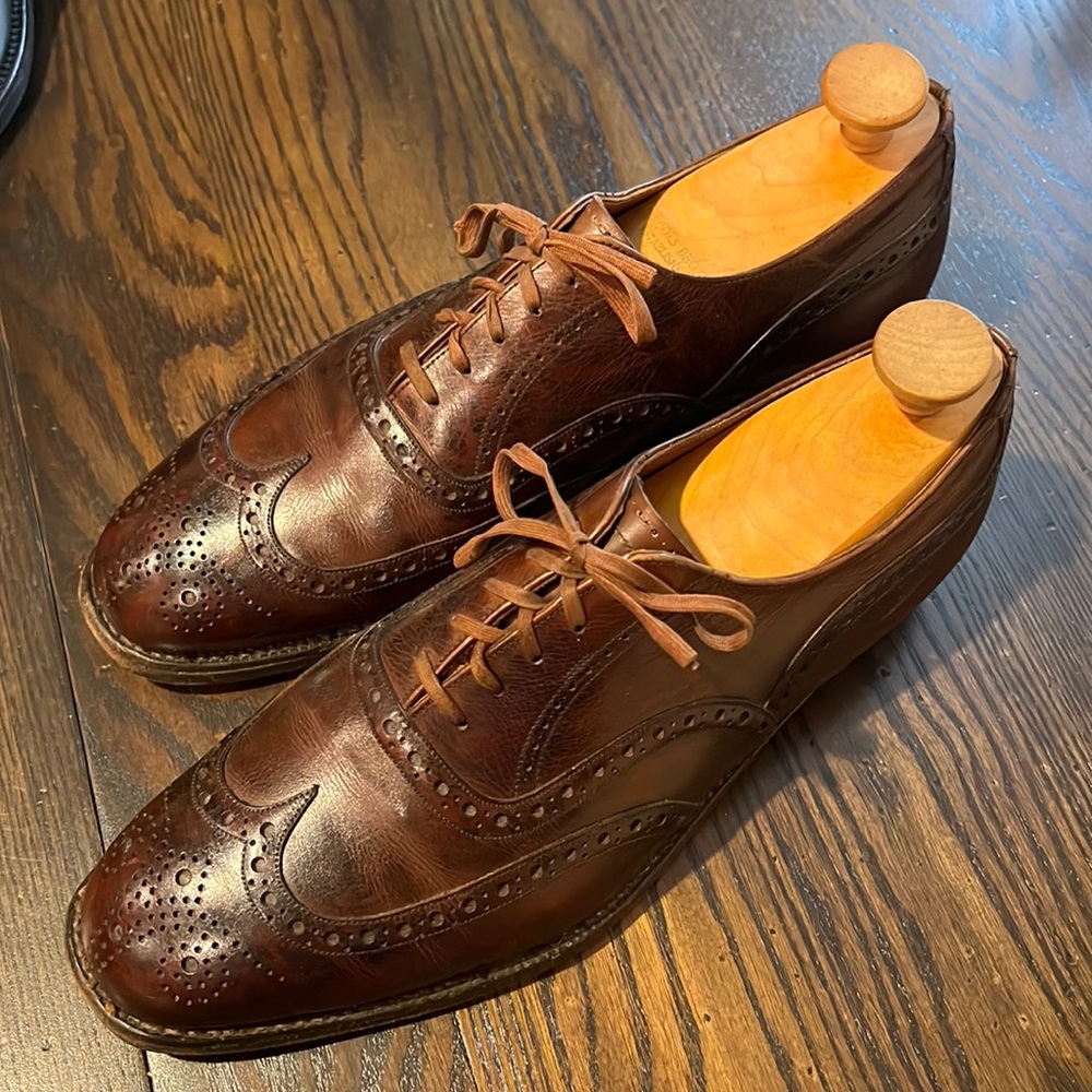 Brooks Brothers leather wing tips
